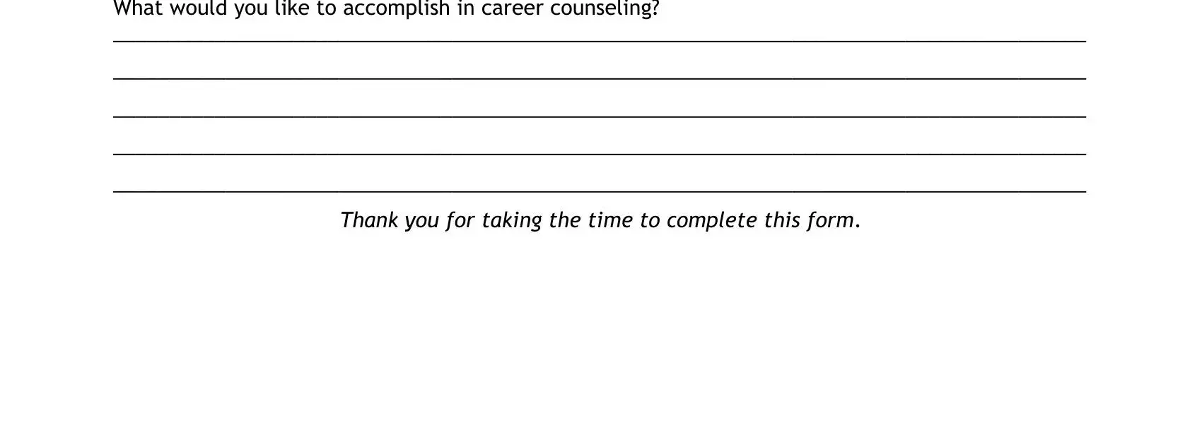 part 3 to filling out employment intake form