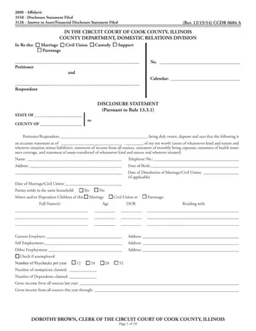 Ccdr 0604A Form Preview