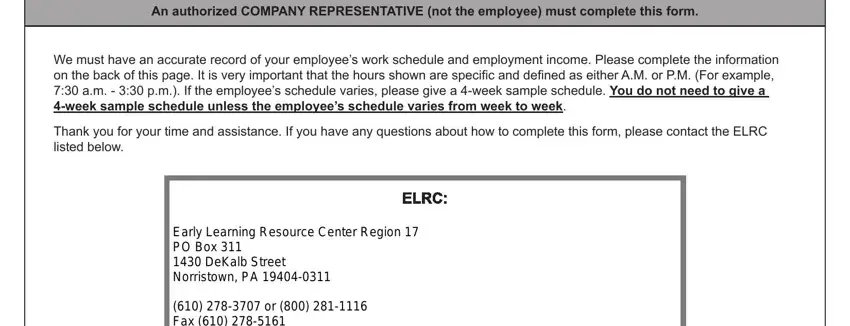 Finishing ccis employment verification form pa step 3