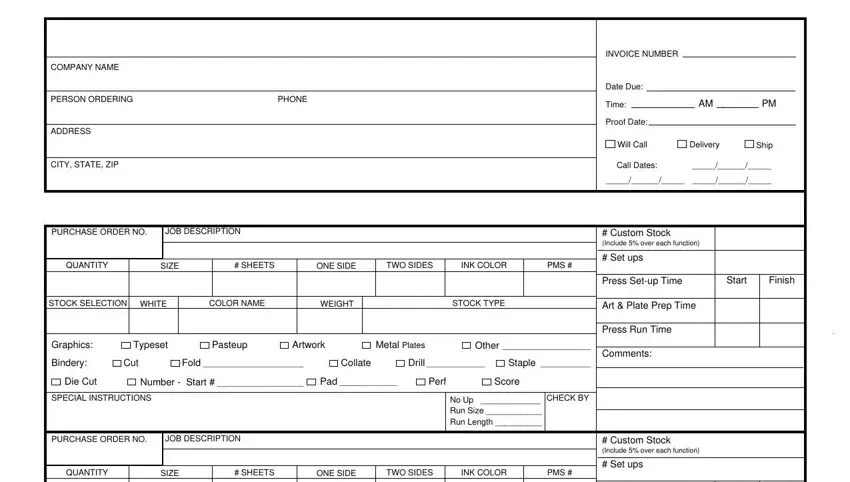 writing 8262 form template part 1