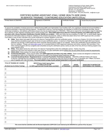 Cdph 283 A Form Preview