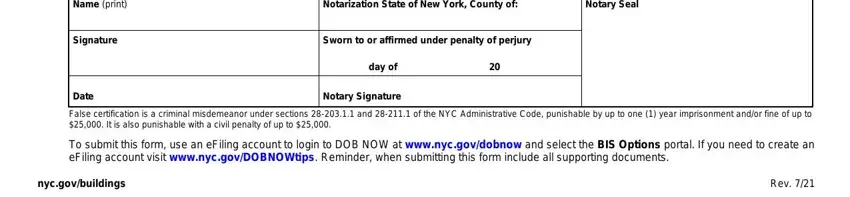 Filling out how to certificate correction form fill part 3