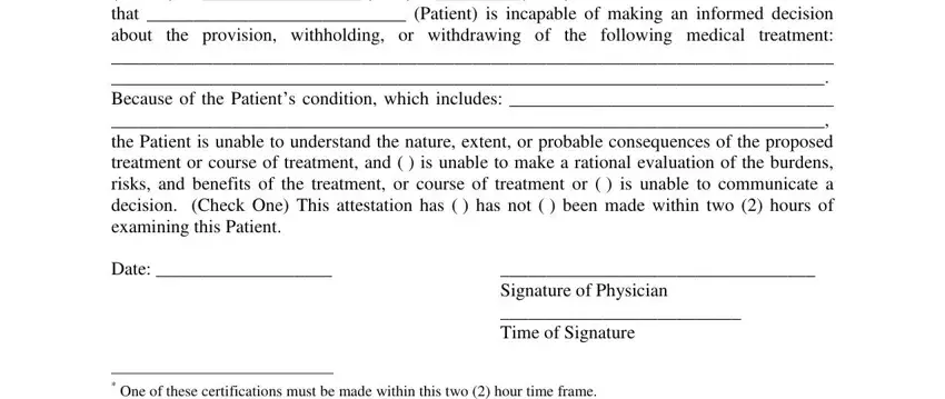 Letter Of Incapacity From Doctor Sample