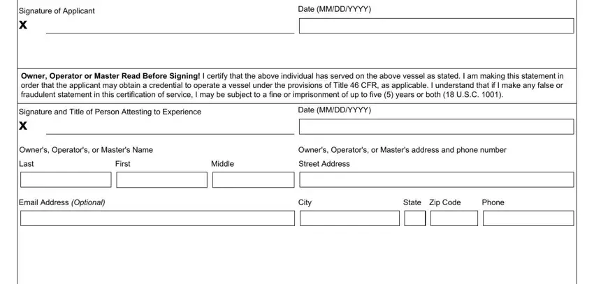part 3 to finishing uscg sea service form