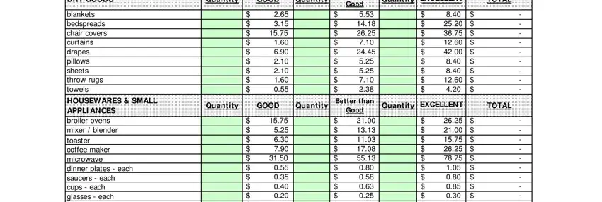 stage 5 to filling out irs donation value guide