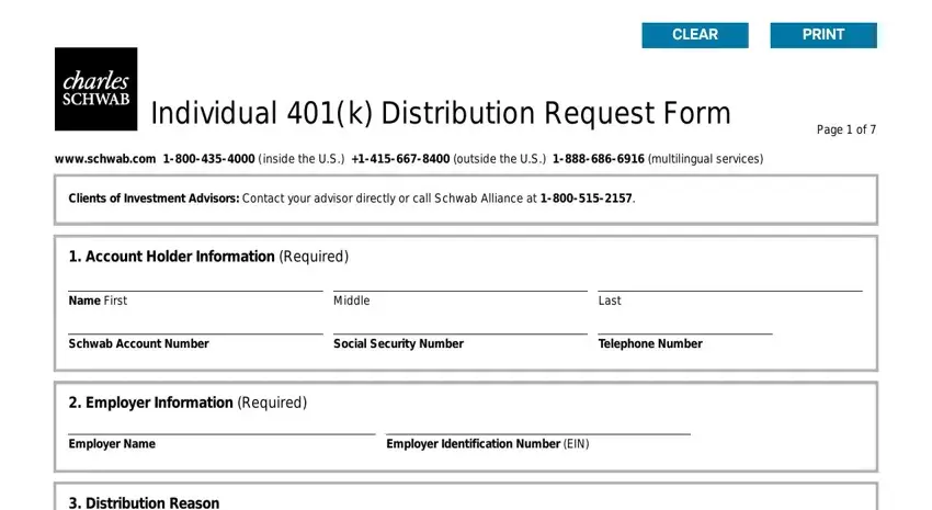 filling in charles individual form step 1