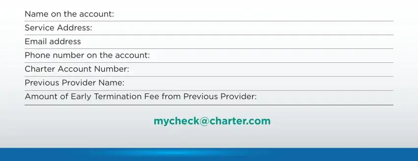 example of spaces in charter com mycheck form