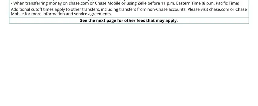 part 4 to entering details in chase bank check template