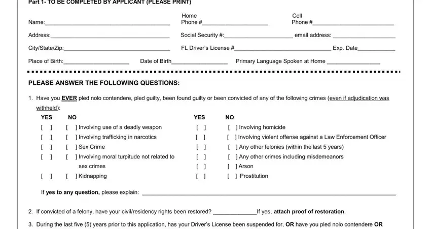 hac license gaps to consider