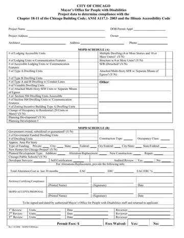 Chicago Mopd Form Preview