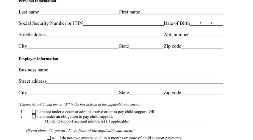 portion of empty spaces in child certification 503 download