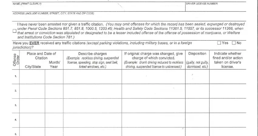 filling in chp application forms form part 1