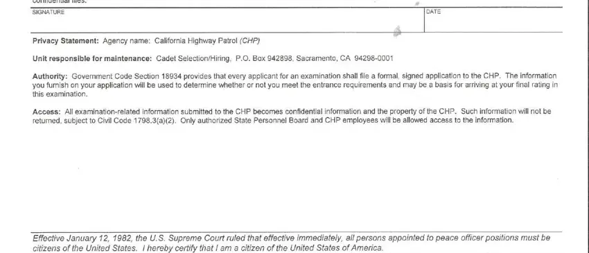 Entering details in chp bit forms step 4