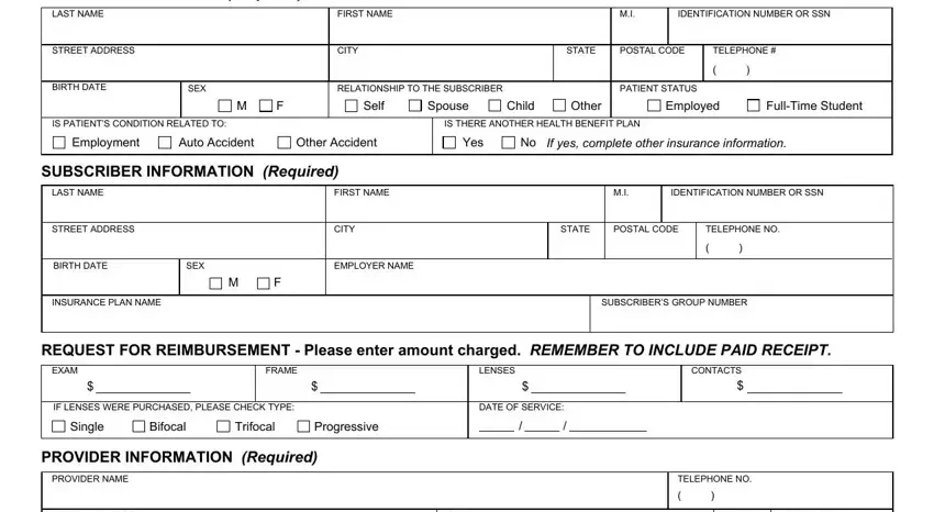 Cigna Vision Claim Form ≡ Fill Out Printable Pdf Forms Online 3053