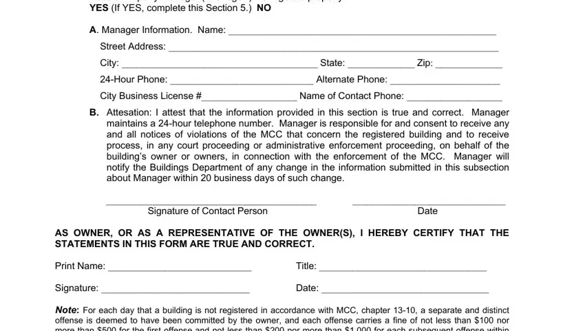 stage 5 to entering details in Unincorporated