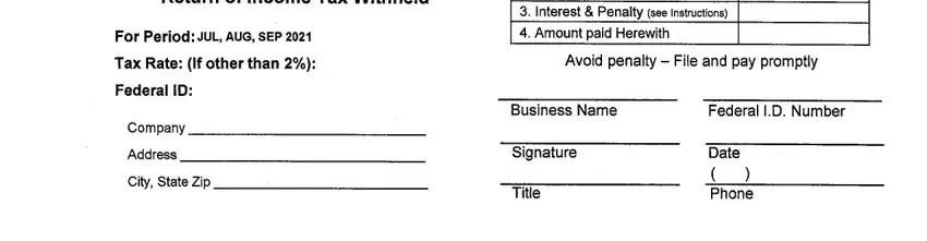 part 4 to filling out city of massillon income tax forms