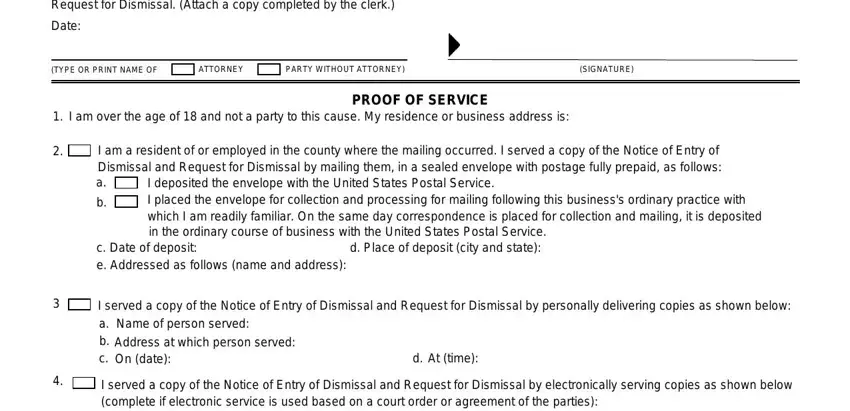 stage 2 to completing ca notice entry