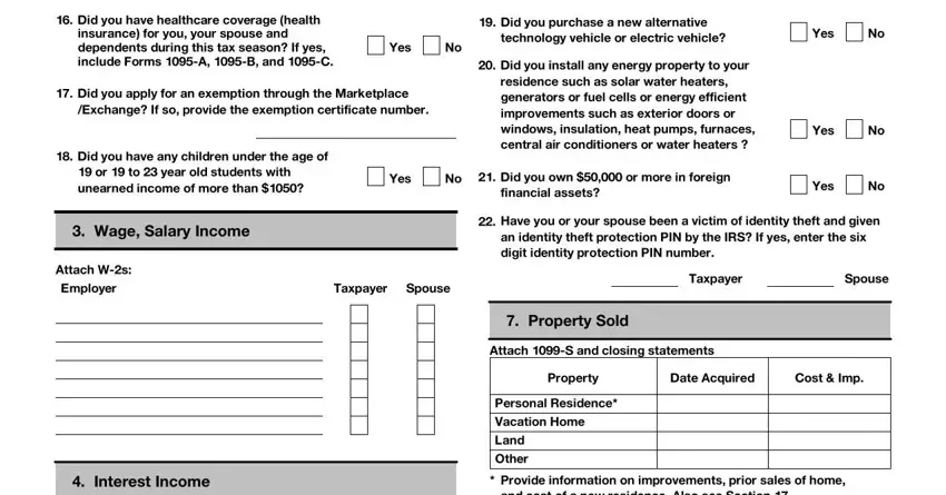 part 3 to filling out client tax letter