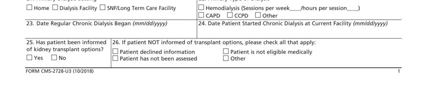 stage 3 to entering details in blank 2728 form