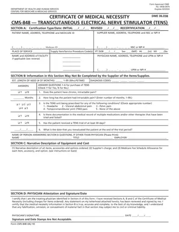 Cms 848 Form Preview