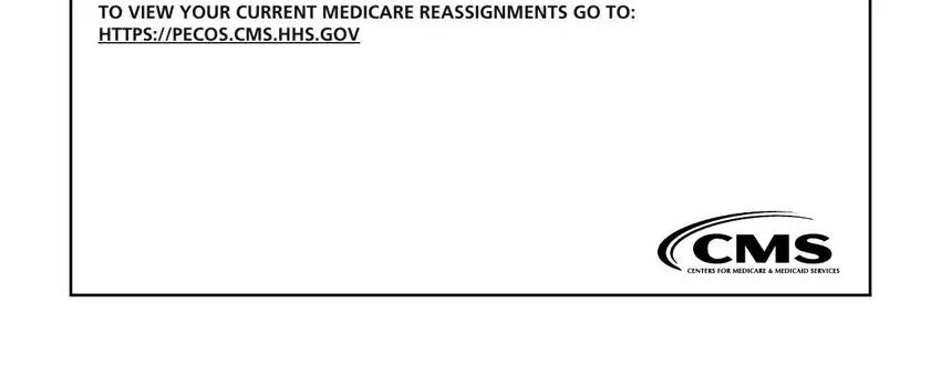 medicare 855r fields to fill out