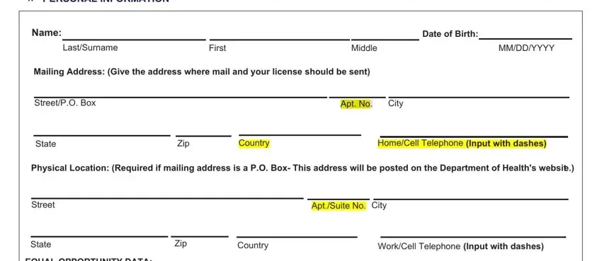 Cna License To Florida ≡ Fill Out Printable Pdf Forms Online 4807