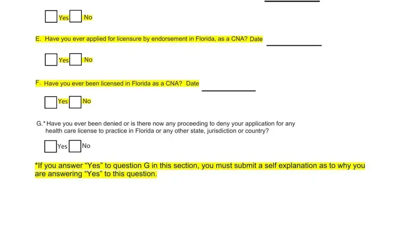 Finishing cna endorsement application fl part 4