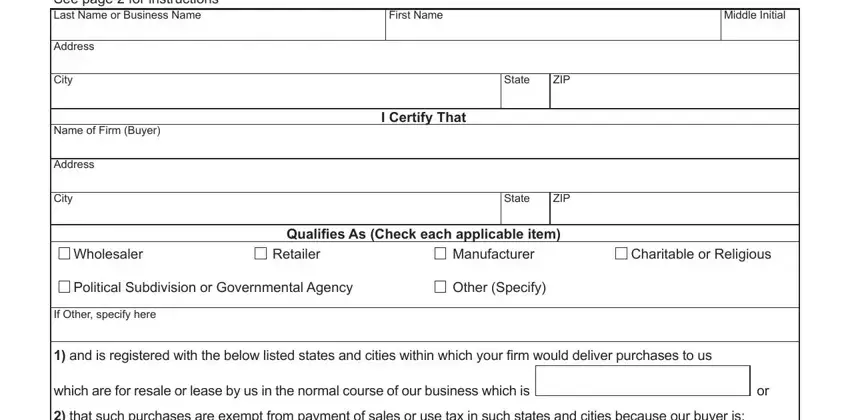 colorado resale certificate gaps to complete