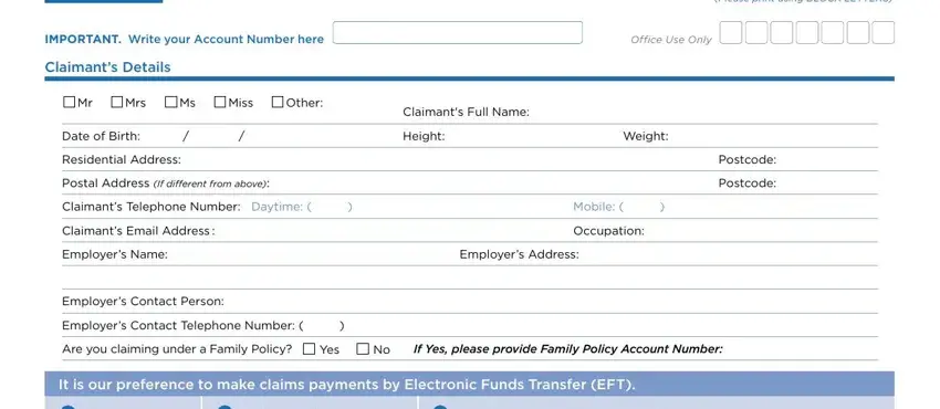 Printable Combined Claim Form - Printable Forms Free Online