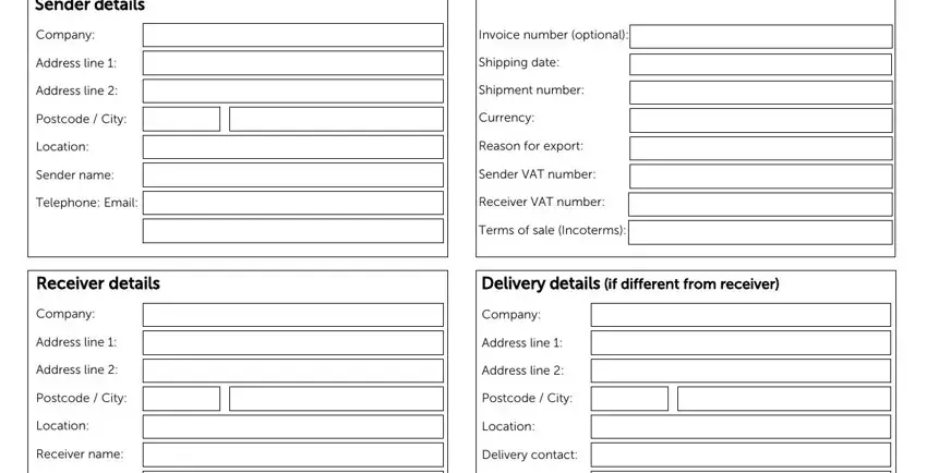 Free International Commercial Invoice Templates - PDF – eForms