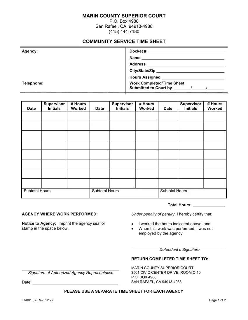 Community Service Sheet Form Fill Out And Sign Printa vrogue co