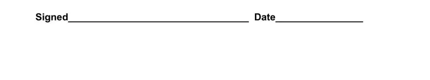 community service hour form NAME, and Signed Date fields to fill