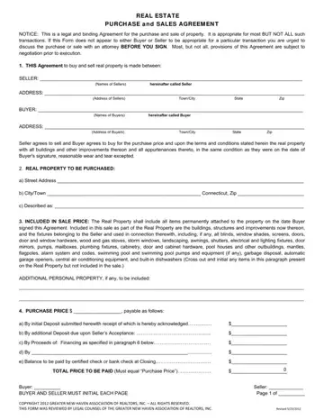 Connecticut Real Estate Form Preview