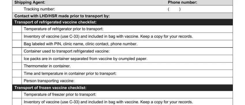 step 2 to filling out Varicella