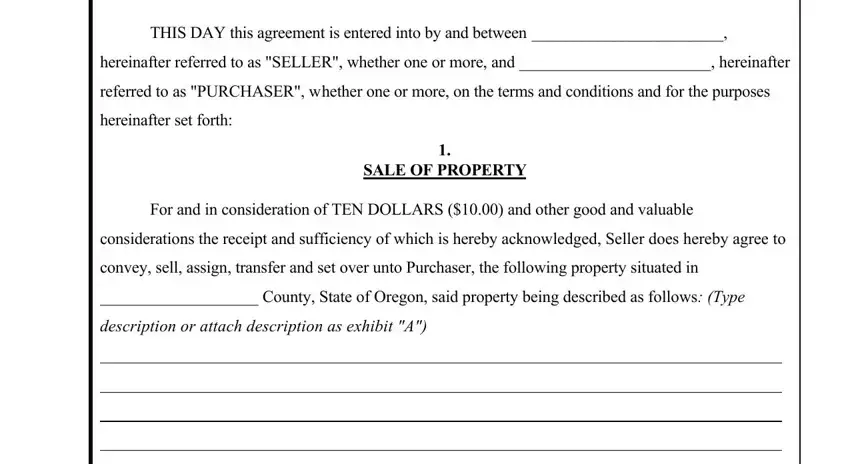 example of gaps in sample contract for deed florida