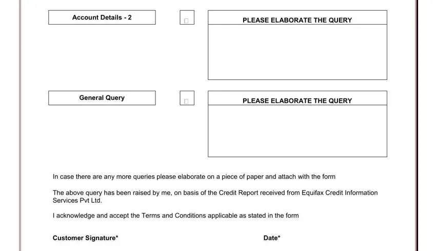 part 4 to entering details in equifax credit investigation form