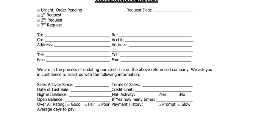 stage 1 to completing credit reference form pdf