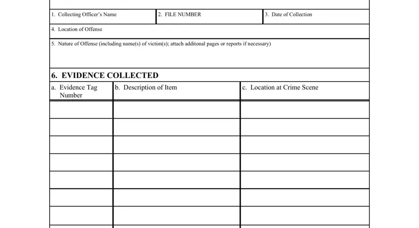 crime scene report form pdf spaces to complete