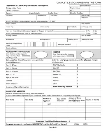 Csd 43 Form Preview