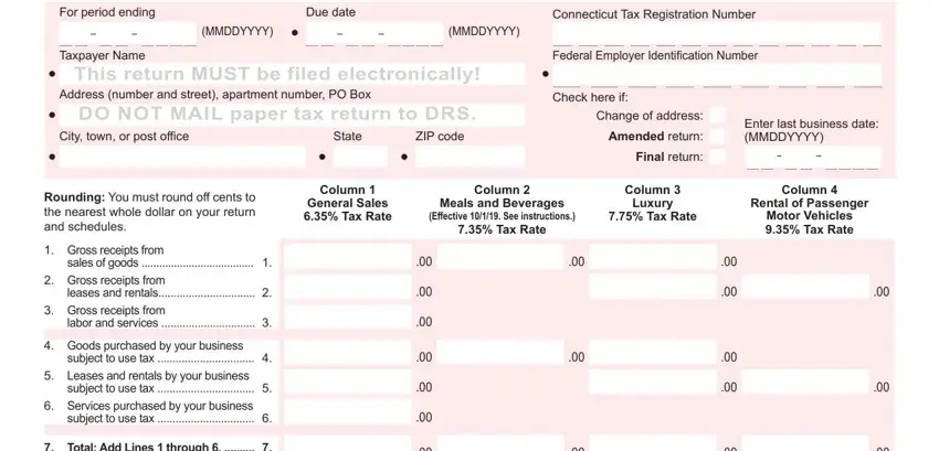 step 1 to filling out form os114