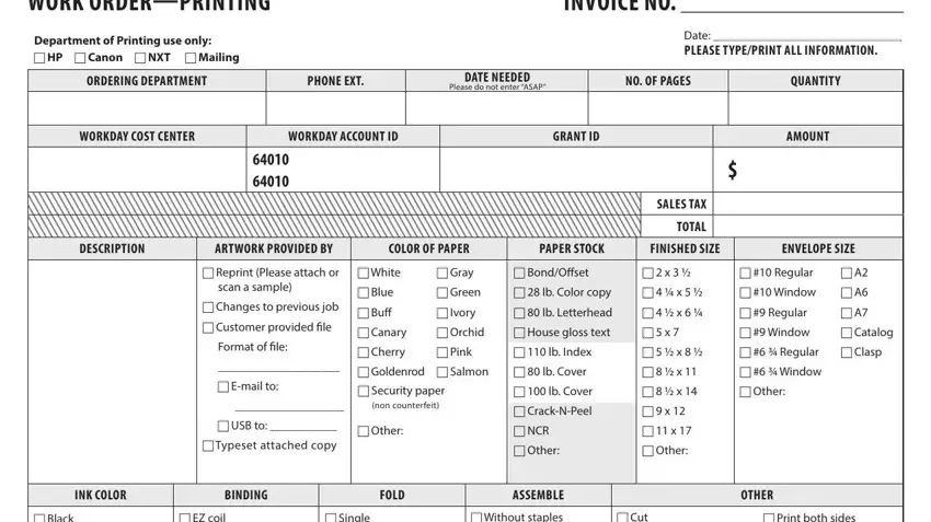editable printable work order template gaps to fill in