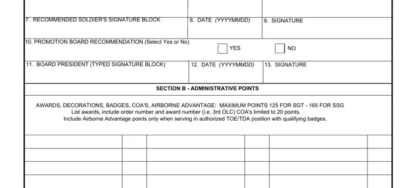 part 2 to completing dd form 3355 fillable