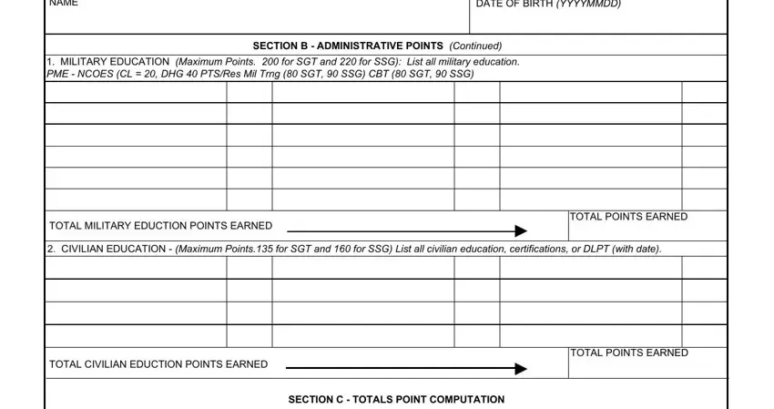 Da Form 3355 Pdf Fillable - Printable Forms Free Online