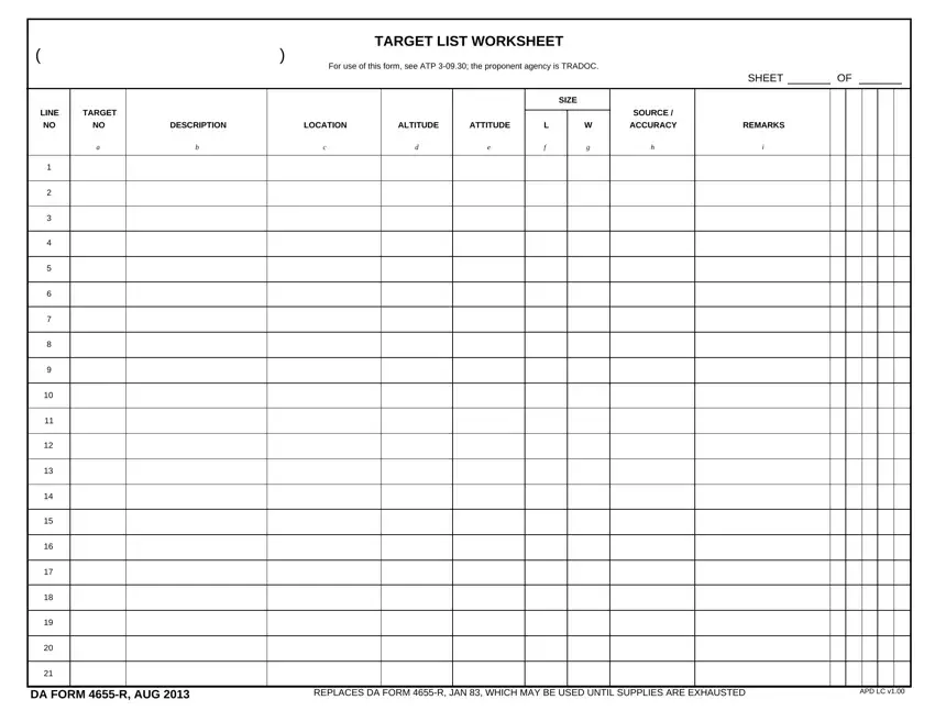 Da 4655 R Form ≡ Fill Out Printable PDF Forms Online