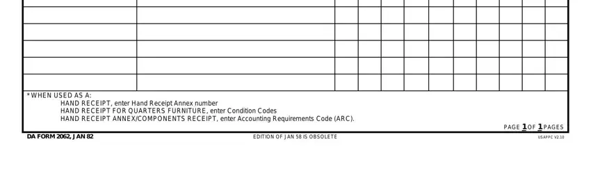 Filling out da 2062 pdf apd stage 2