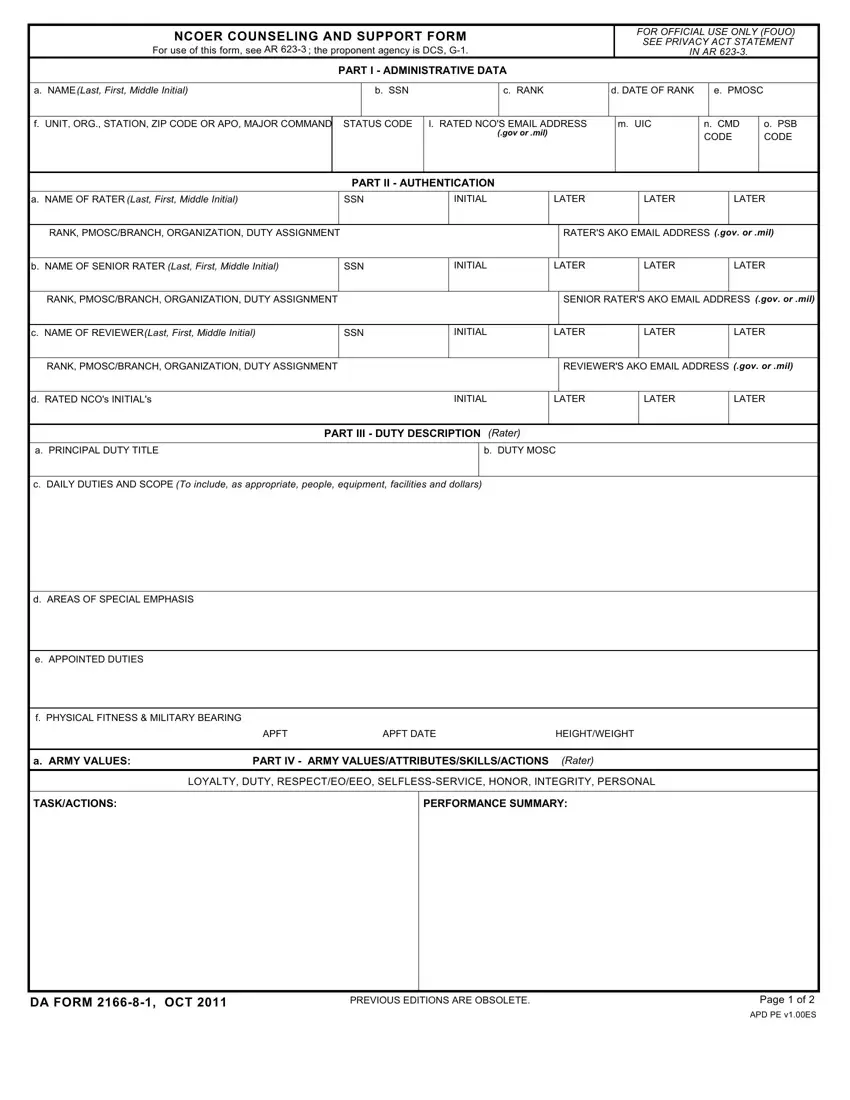 Da Form 2166 8 1 first page preview
