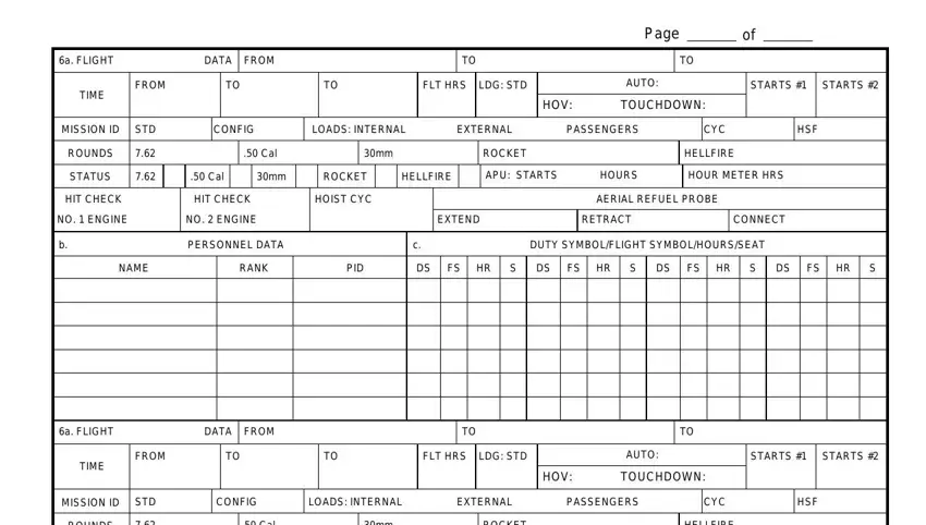 Completing da form 2408 12 step 3