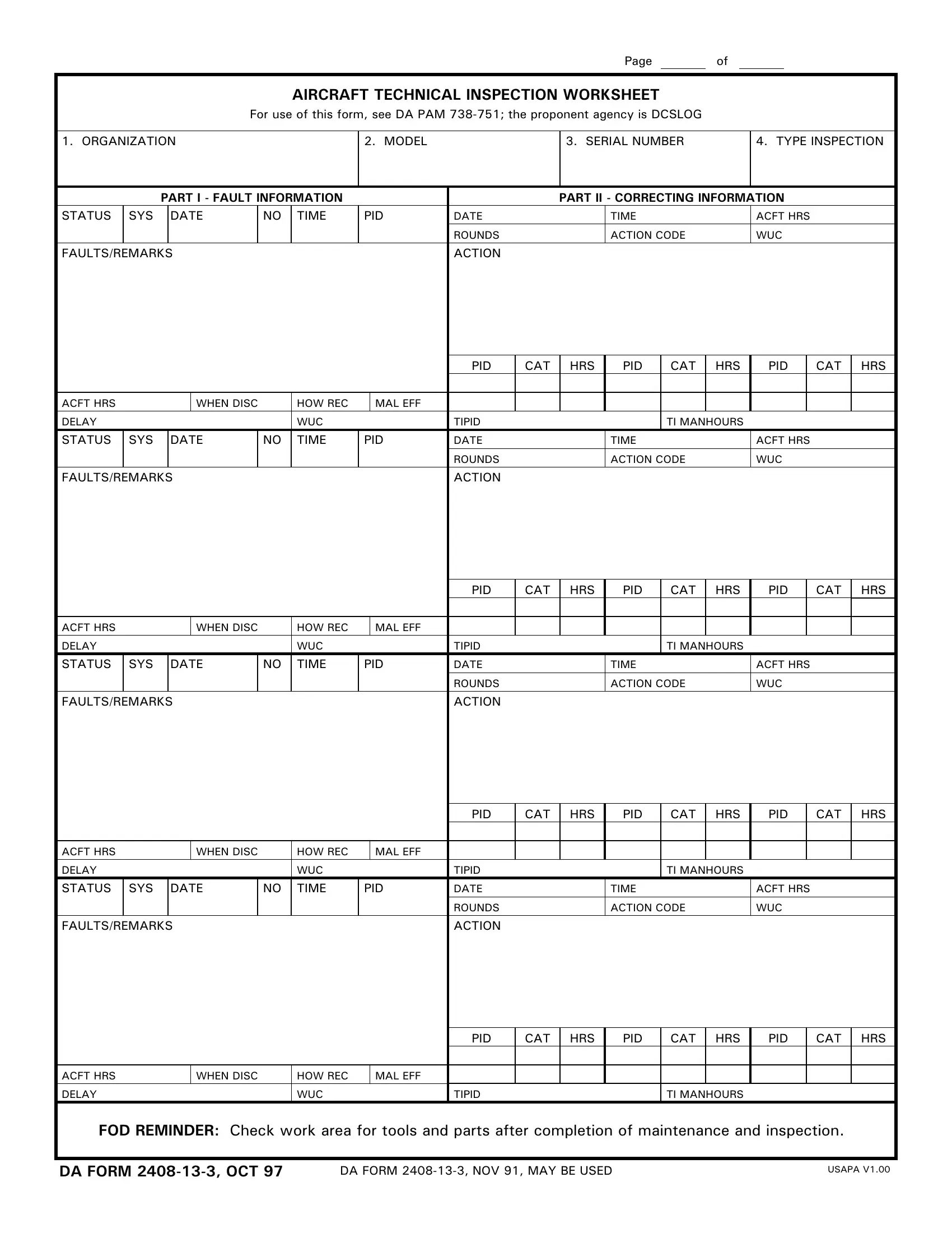 Da Form 2408 13 3 ≡ Fill Out Printable PDF Forms Online