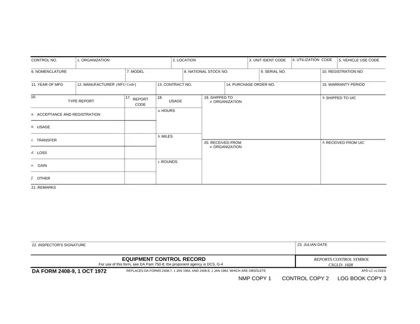 Da Form 2408 9 ≡ Fill Out Printable PDF Forms Online