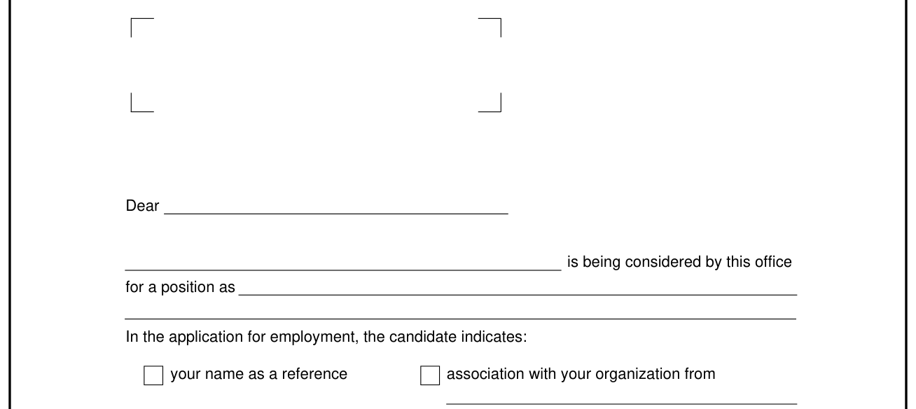 DA Form 3439 example filled out, is being considered by this office
